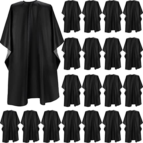 Foaincore 20 Pack Professional Hair Cutting Salon Nylon Cape Barber Styling Hair Cape with Snap Closure by Foaincore