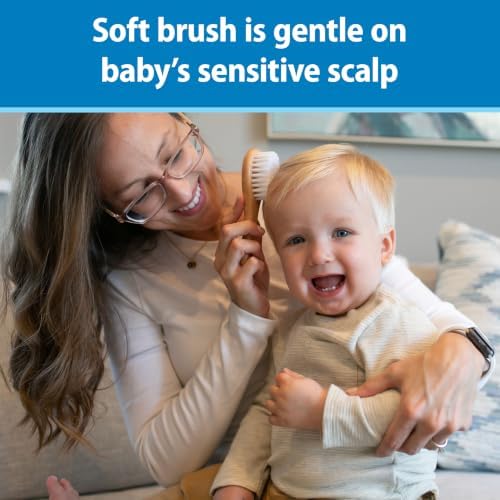 Dr. Brown's Soft and Safe Baby Brush + Comb - Image 2