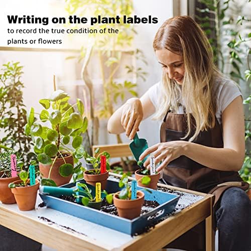 Plant Labels 500Pcs 4" Plastic Name Tags for Seedlings (Mix-Color) - Image 6
