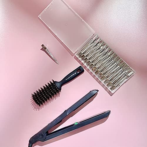 HiJeaton 24Pcs Metal Duck Billed Hair Clips for Women Styling Sectioning, Silver Hair Pins for Long Hair, Alligator Curl Loc Clips for Thick Hair Roller, Salon, Bows DIY - Image 4