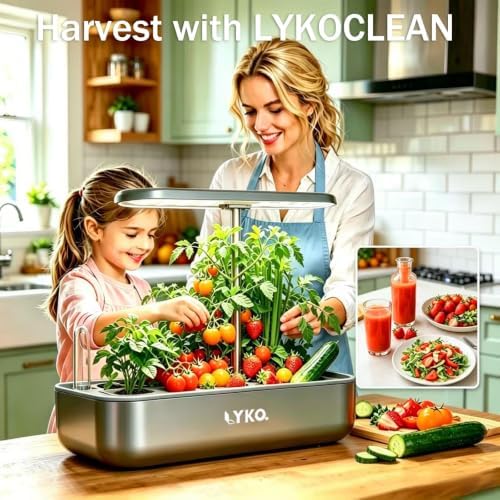 LYKOCLEAN Strawberry Seed Pods kit for AeroGarden, Ahopegarden - Includes Wild Strawberry, Radish, Dwarf Pea, Green Pepper, Ruby Queen Beet, Golden Cherry Tomato, 7 pods, 350+Seeds - Image 6