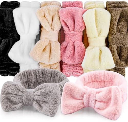 YOOVR 8pcs Spa Headband, Stocking Stuffers for Teen Girls Women (Classic) by YOOVRDesign