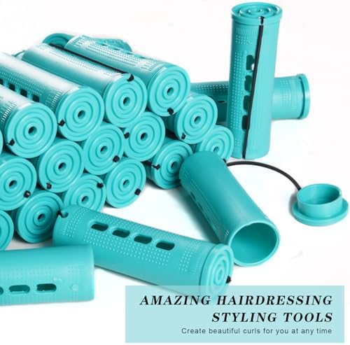 36 Pcs Perm Rods,Green Perm Rods,1 Inch Large Perm Rod For Short Long Hair - Image 3