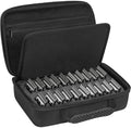 TORIBIO Hair Clipper Guard Blades Holder Case for Barbers and Stylists, Holds 20 Metal Guards for Andis, Oster, Wahl, Babyliss Detachable Clippers by TORIBIO