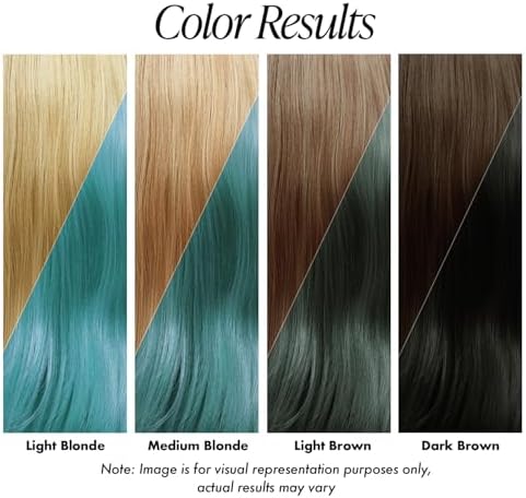 Adore Semi Permanent Hair Color, 196 Sky Blue, 4 Fl Oz - Image 3