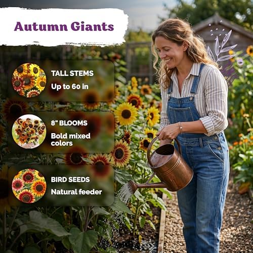 125 Autumn Beauty Mix Sunflower Heirloom Flower Seeds, Helianthus Annuus - Image 4
