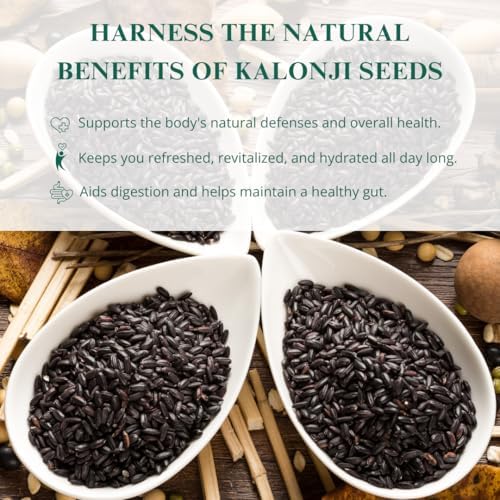 Nutriwish Raw Kalonji Seeds | 17.6 oz (500 g) | Nigella Seeds | Seeds for Eating | 100% Natural - Image 4