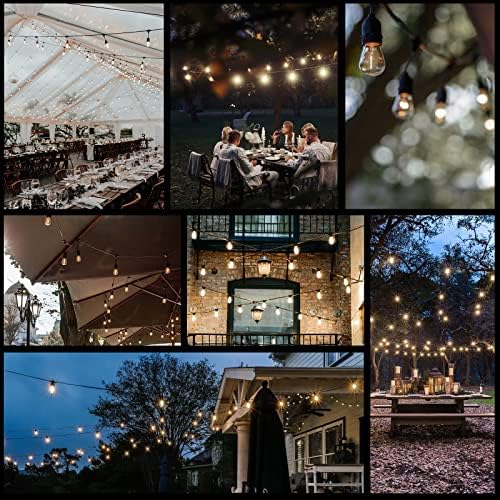 Visther 2700K S14 Outdoor String Light Replacement Bulbs for Patio, 30-Pack - Image 5