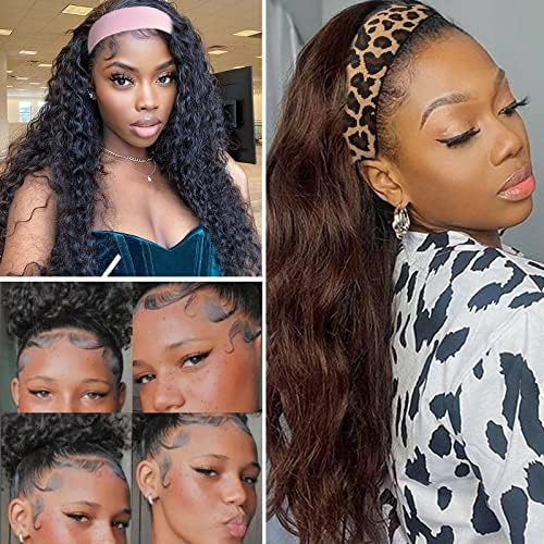 Elastic Lace Melting Edge Bands for Wigs - Adjustable Magic Buckle Wraps to Lay and Grip Edges, 2 Pcs Wig Accessories - Image 3