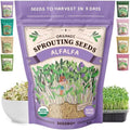 Seedboy Organic Non-GMO Sprouting Seeds (Alfalfa) by Seedboy