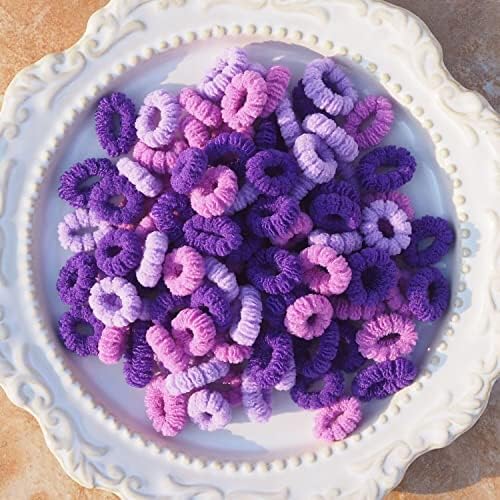 Tiny Hair Ties for Toddler Girls,120pcs,No Damage Baby Hair Ties for Kids - Image 3