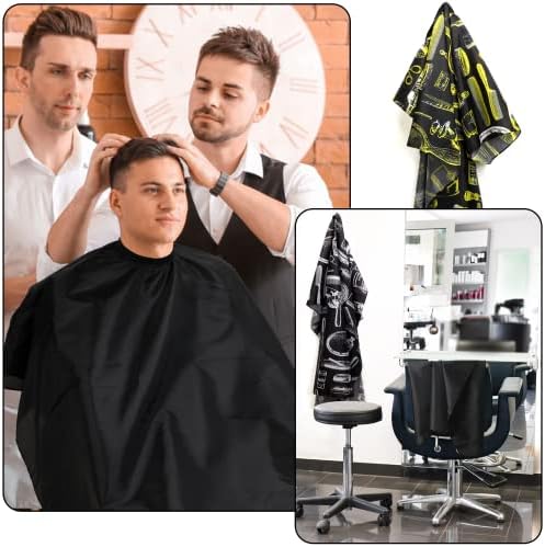 FEBSNOW 3Pcs Hair Cutting Cape, Professional Barber Salon Cape for Adults - Image 6