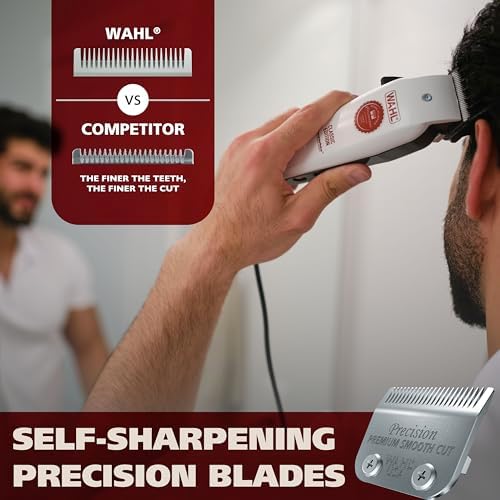 Wahl USA Classic Edition Corded Hair Clipper & Cordless Battery Trimmer - Image 3