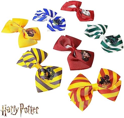 Harry Potter Hair Bows - Hair Accessories Gift Set - 7 Pcs 4 Inch Bundle - Hair Bows for Girls - Different character on each clip - Alligator Clip - Ages 3 + - Image 2