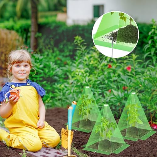 30 Packs 12"x 8" Garden Cloches for Plants,Plant Protectors from Animals - Image 6