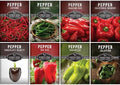Pepper Seeds Collection - 8 Variety Pack for Planting by SurvivalGardenSeeds