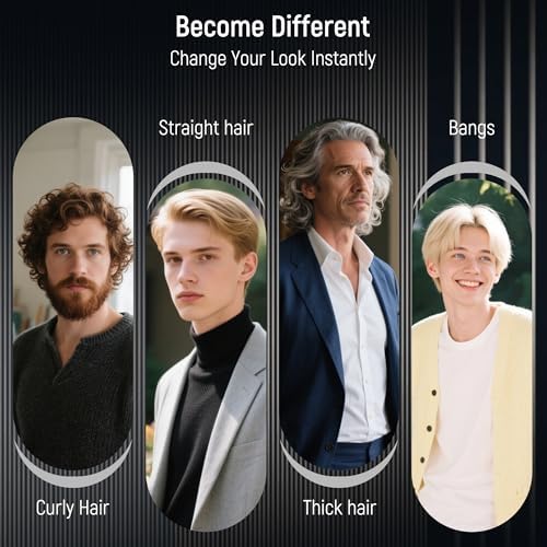 SalonSilk Hair Brush for Men, 5PCS Men Hair Brush & Styling Comb Set, Professional Barber Tools for All Hair Types, Perfect for Styling, Grooming, and Detangling - Image 6