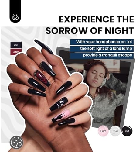 Beetles 85 Pcs Gel Nail Polish Kit with U V Light 55 Colors Gel Nail Kit - Image 2