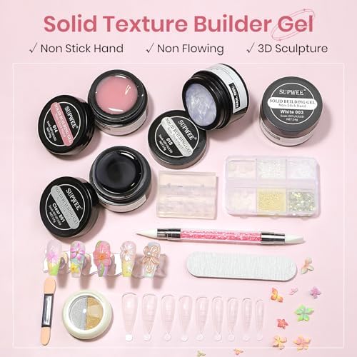 3D Sculpting Gel for Nail Art 3d Gel Nail Art Non Stick Hand - Image 2