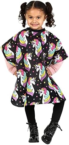 Plum Hill Kids Pink Leopard Hair Cutting Cape - Toddler XS-Small by PlumHill