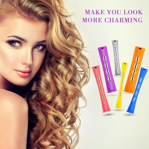 Willbond 72-Piece Hair Perm Rods Kits, Long Cold Wave Hair Rollers - Image 5