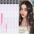 Hair Tinsel Clip in White Fairy Hair Tinsel Kit by Rootoofocusesonthesecretstoenhancingwomensbeauty