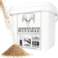 Blue Eagle Kentucky Bluegrass Seed, 6LB EcoPack, Uncoated & No Fill, Grow Full, Beautiful & Best Yards, Thicken Lawns & Turf Fields, Growing Dark Green Organic Grass Carpet, Cold Tolerant by CrookedBend