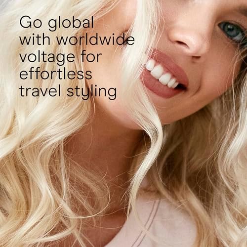 Conair Double Ceramic 1 ¼-Inch Curling Iron with Claw Clip, 1 ¼ -Inch Barrel Creates Loose Curls, Hair Curler for Use on Medium & Long Hair, White/Rose Gold - Image 6