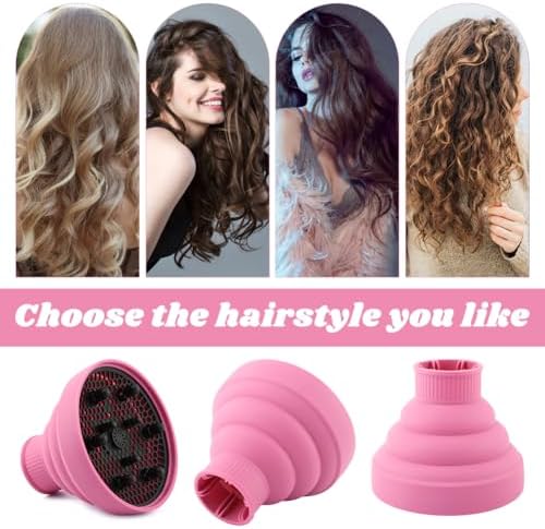 Collapsible Hair Dryer Diffuser for Nozzle 1.57 to 1.96 inches - Image 4