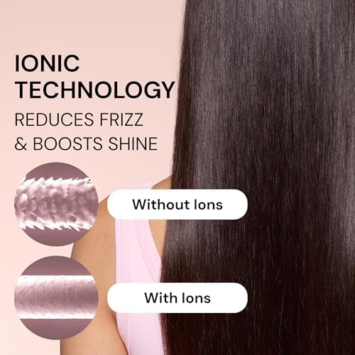 L'ANGE HAIR Axia HaloRing Ionic Hair Dryer | High Speed Professional Blow Dryer for Smooth, Frizz-Free Styles | Lightweight Brushless Motor with Concentrator & Wall Mount | 4 Heat Settings | White - Image 4