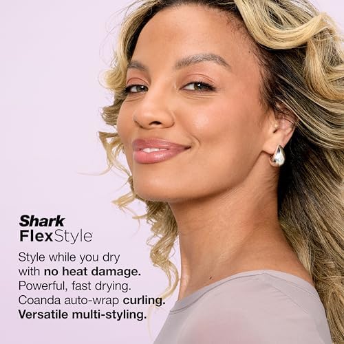 Shark FlexStyle, Air Multi-Styler & Drying System, Diffuser, Stone, HD435 - Image 4