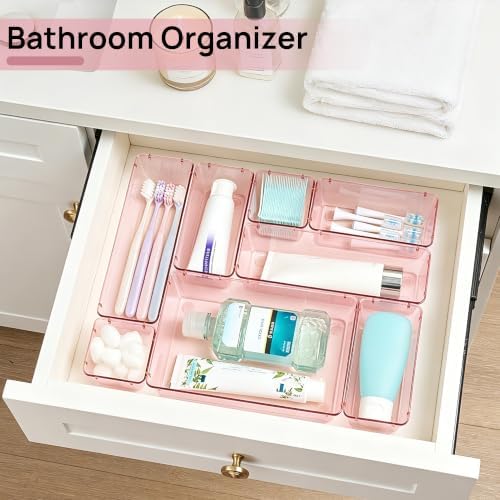Vtopmart 25 Pack Plastic Drawer Organizers with Anti-slip Rubber Pads - Image 5