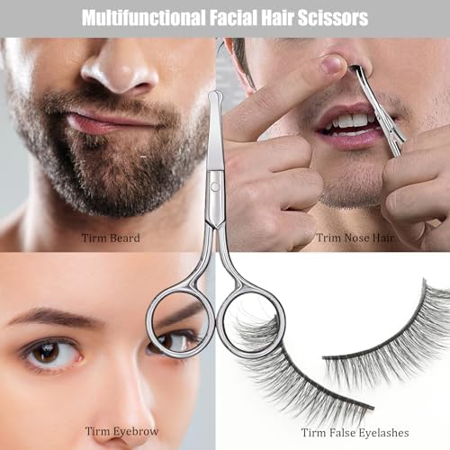 Fcysy Professional Barber Scissors Kit - Thinning Shears for Texturizing Hair Cuts, Salon & Wig Scissors Set for Women & Men - Image 4