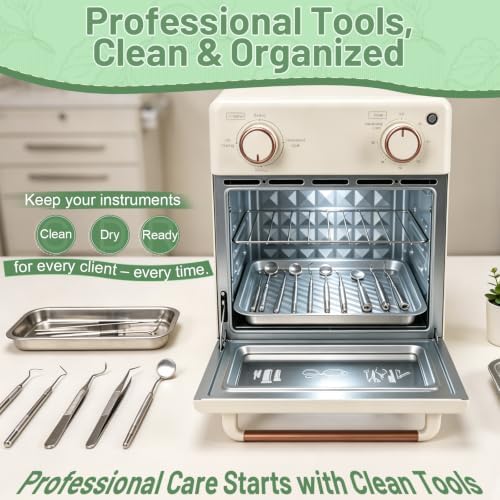 yofuly 10L Nail Tool Cleaning Machine & Hot Air Dryer - Image 5