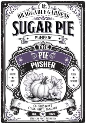 Sugar Pie Pumpkin Seeds for Planting, Heirloom Pie Pumpkin Vegetable Seeds, Sweet Baking Pumpkin Variety, Fall Harvest Crop for Pies, Roasting, Soups and Home Garden Growing - Image 2