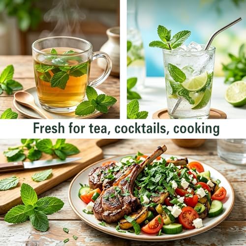 Mint Seeds for Planting, Heirloom Fragrant Culinary Herb Garden Seeds - Image 5