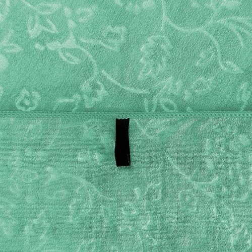 JML Microfiber Bath Towels, Green, 40" x 80" - Image 4