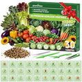 30 Vegetable Seeds Variety Pack, 17240+ Non-GMO Heirloom Seeds for Planting Vegetables and Fruits in Individual Seed Packets, Home Garden Seeds for Hydroponic, Indoor and Outdoors Gardening by PLANTMEW