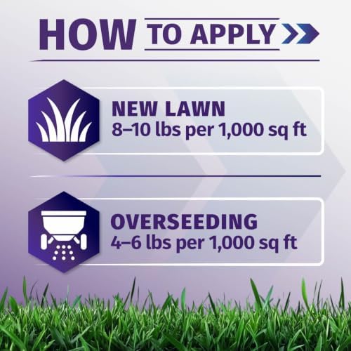 Shade Pro Grass Seed (10LBS) — Fine Fescue & Ryegrass Blend for Shaded Lawns — Thrives in Low-Light Areas — Dark Green, Dense Turf - Image 5