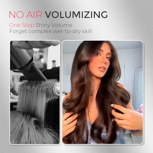 TYMO Thermal Brush Curling Brush, STYLUX 1.7" Heated Round for Blowout Look - Image 2