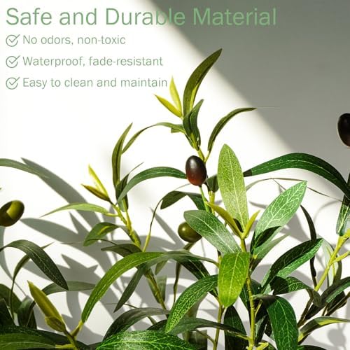 Caxchiling Artificial Olive Tree 2FT, Faux Potted Tree Indoor - Image 3