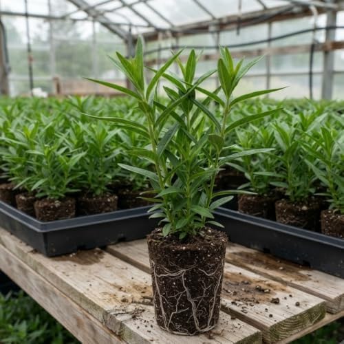 2 Pink Milkweed Plants Live, Milkweed Live Plant, 4-6 Inch Tall - Image 2