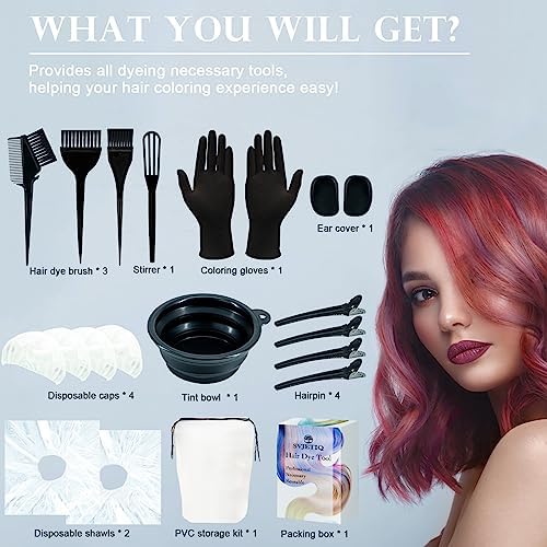 Svjetiq 21Pcs Hair Bleach Kit Professional Hair Coloring Products - Image 7