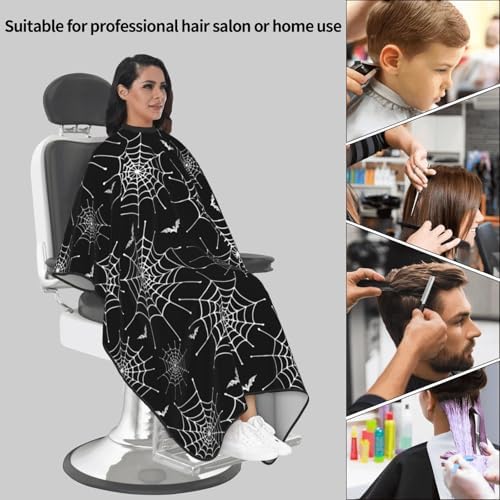 Skull Vintage Hair Cutting Barber Cape Hair Salon and Dyeing Styling Cloth for Women/Men - Image 6