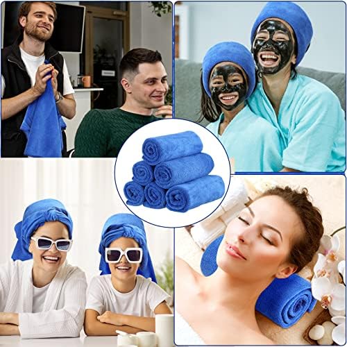 Newwiee 72 Pack Salon Towels Bleach Proof Hair Towel 18 x 30 Inch, Blue - Image 6