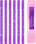 Leuceiy Hair Tinsel Clip in,Hair Accessories Tinsel Hair Extensions for Girls Pack of 6 Pcs 20 Inch,Fairy Hair Tinsel Kit,Heat Resistant New Years Festival Party by HOME