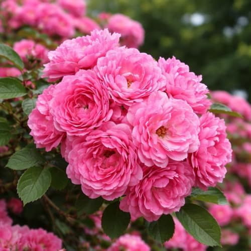 Peggy Martin Climbing Rose - 10-16" Tall Live Plant - Gallon Pot - Image 6