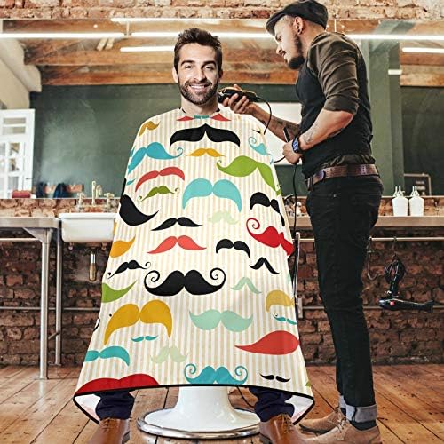 visesunny Professional Barber Cape Polyester Hair Cutting Salon Cape Apron Anti-Static Beard Bib Grooming Apron - Image 2