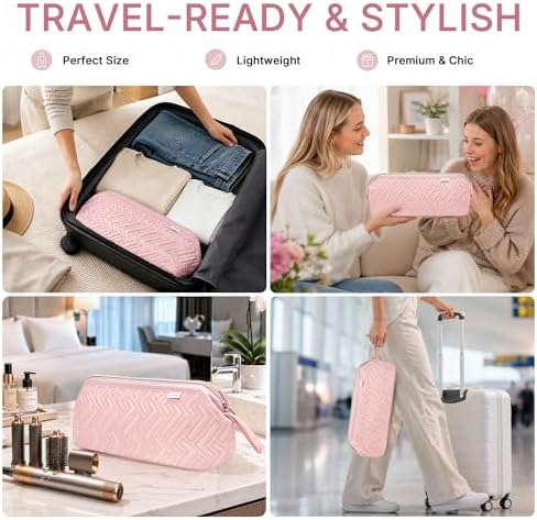Leudes Hair Tools Travel Bag with Heat Resistant Mat for Shark Flex Style - Image 3