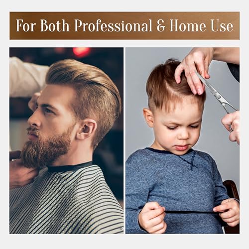 Facón Hair Cutting Scissors - Professional Hair Scissors 6.5 Inch Razor Edge Barber Shears Salon Hair Cutting Shears - Japanese Stainless Steel - Precision Cutting Premium Shears for Men, Women & Kids - Image 5